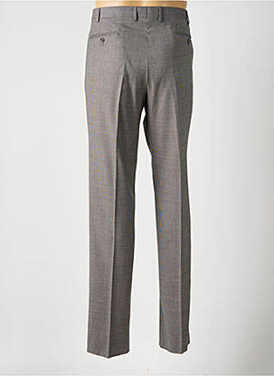 Pantalon droit tissage popeline taille normale gris PAL ZILERI homme