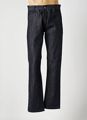 Jeans coupe droite fermeture boutonnée sur le devant taille normale bleu KYTONE homme