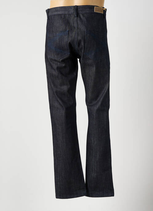 Jeans coupe droite fermeture boutonnée sur le devant taille normale bleu KYTONE homme
