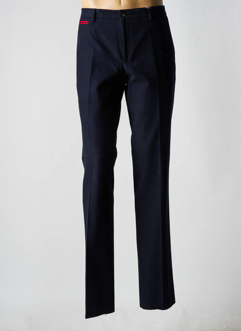 Pantalon droit bleu MOSCHINO pour homme