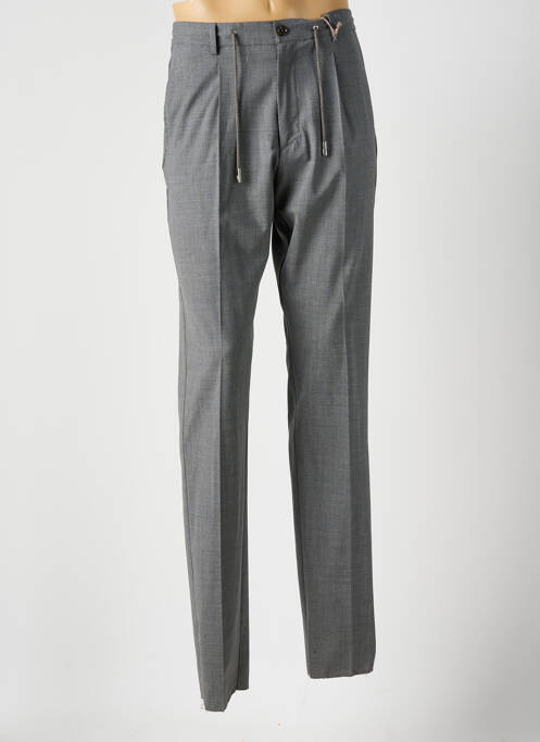 Pantalon droit gris ELEVENTY pour homme