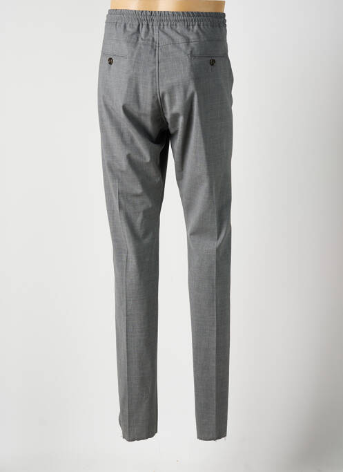 Pantalon droit gris ELEVENTY pour homme