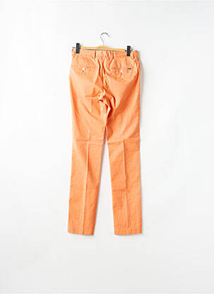 Pantalon chino stretch taille normale orange HACKETT homme