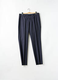 Pantalon slim tissage popeline taille normale bleu HUGO BOSS homme