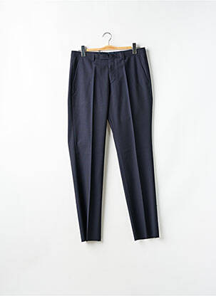 Pantalon slim tissage popeline taille normale bleu HUGO BOSS homme