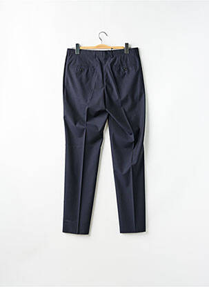 Pantalon slim tissage popeline taille normale bleu HUGO BOSS homme