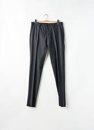 Pantalon slim tissage popeline taille normale gris PAL ZILERI homme