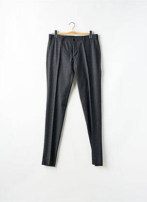 Pantalon slim tissage popeline taille normale gris PAL ZILERI homme