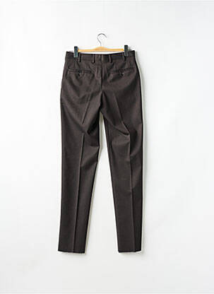 Pantalon slim stretch taille normale marron PAL ZILERI homme