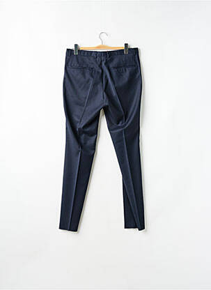 Pantalon slim tissage popeline taille normale bleu HUGO BOSS homme