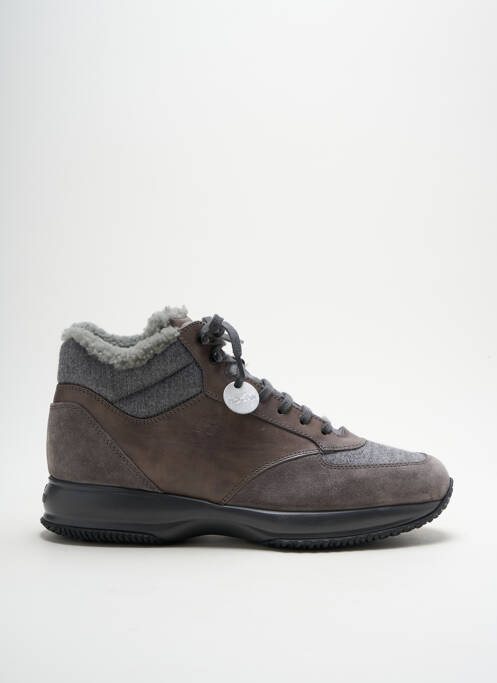 Baskets gris HOGAN pour homme