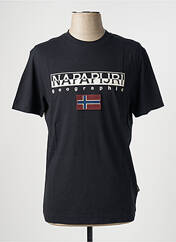 T-shirt noir NAPAPIJRI pour homme seconde vue