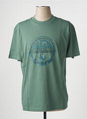 T-shirt vert NAPAPIJRI pour homme seconde vue