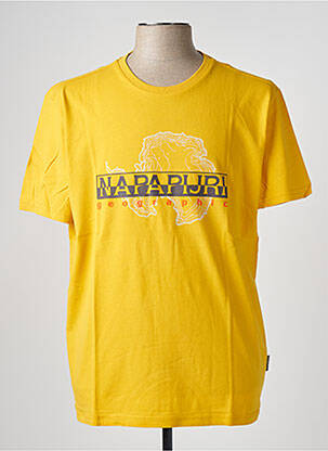 T-shirt jaune NAPAPIJRI pour homme