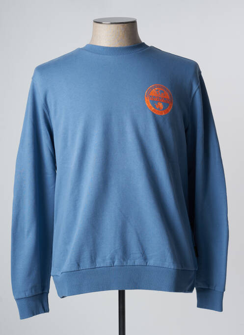 Sweat-shirt bleu NAPAPIJRI pour homme