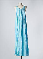 Robe longue bleu DREAM VALLEY pour femme seconde vue