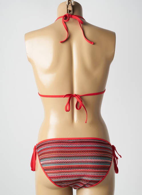 Maillot de bain 2 pièces rouge ADMAS femme