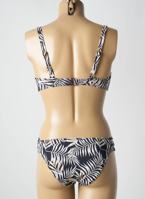 Maillot de bain 2 pièces noir ADMAS pour femme