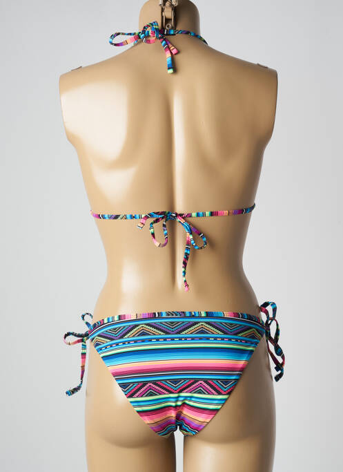 Maillot de bain 2 pièces bleu ADMAS pour femme