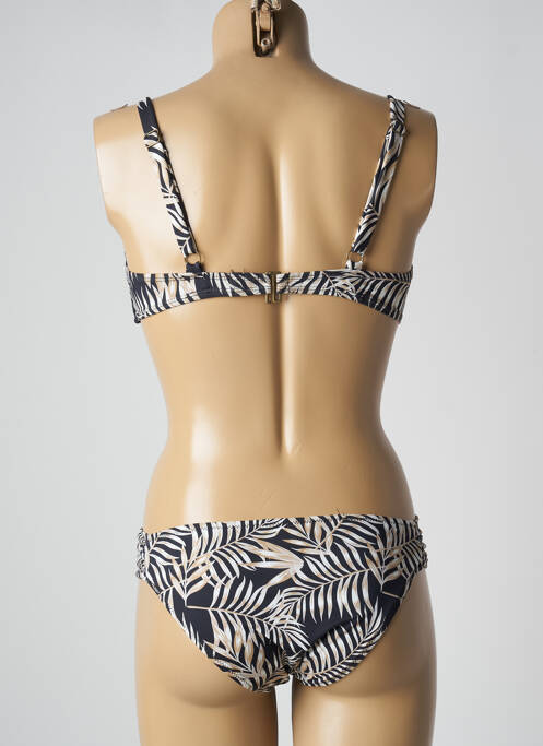 Maillot de bain 2 pièces noir ADMAS pour femme