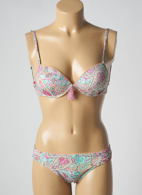 Maillot de bain 2 pièces vert ADMAS pour femme