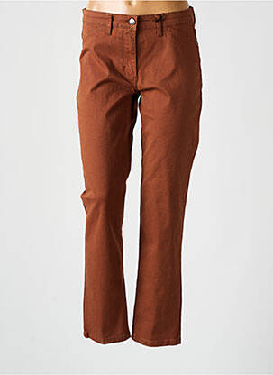 Pantalon slim marron BETTY BARCLAY pour femme