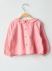 Blouse rose OLIVIER LONDON pour fille seconde vue