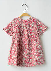 Robe courte rouge OLIVIER LONDON pour fille seconde vue