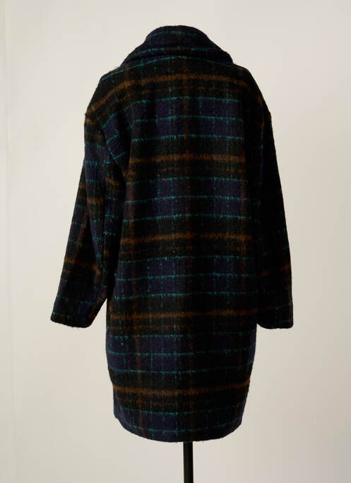 Manteau long bleu ONLY pour femme