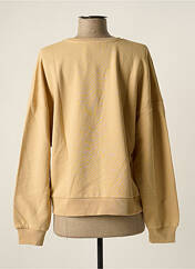 Sweat-shirt beige ONLY pour femme seconde vue