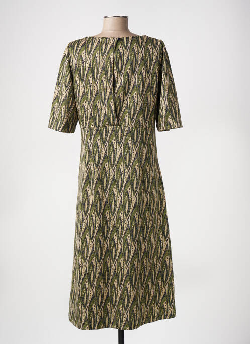 Robe mi-longue vert KING LOUIE pour femme