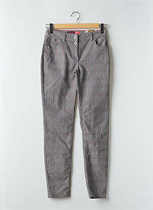 Pantalon 7/8 stretch taille normale gris CECIL femme