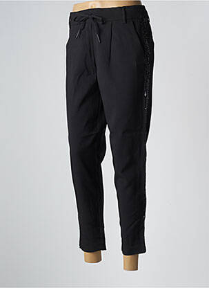 Pantalon 7/8 taille élastique taille normale noir ONLY femme