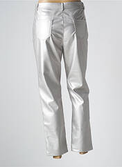 Pantalon 7/8 argent GRACIELA pour femme seconde vue