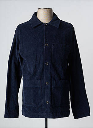 Veste casual bleu SELECTA homme