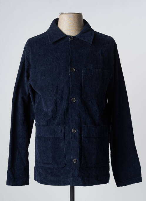 Veste casual bleu SELECTA pour homme