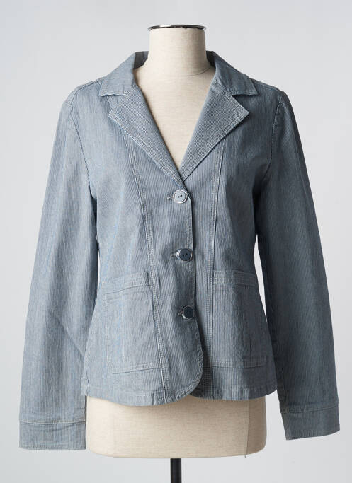 Blazer bleu AZAY JEANS pour femme