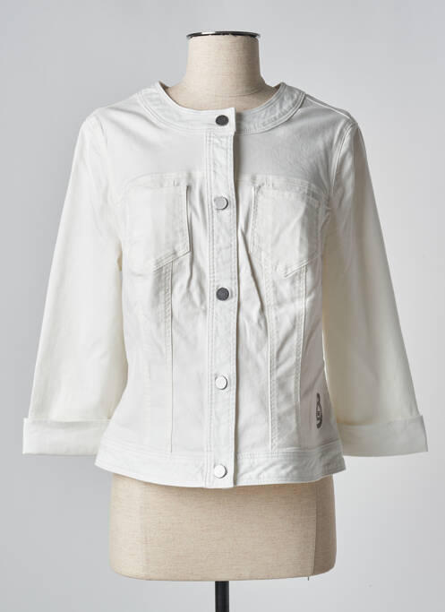 Veste casual blanc BARBARA LEBEK pour femme