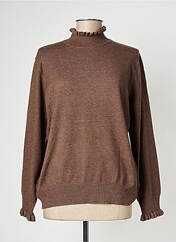 Pull marron MICHA pour femme seconde vue