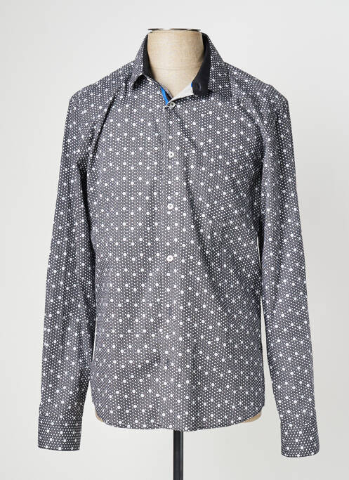 Chemise manches longues gris FOXX pour homme