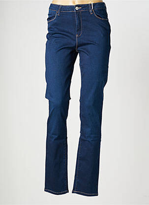Jeans coupe droite bleu KANOPE pour femme