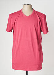 T-shirt rouge DELAHAYE pour homme seconde vue