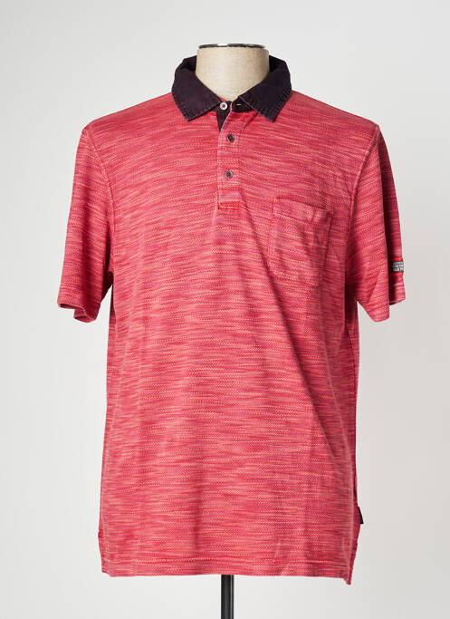 Polo rouge HAJO pour homme