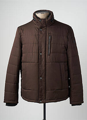 Doudoune poches sans capuche marron MILESTONE homme