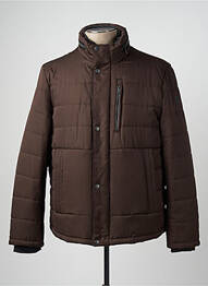 Doudoune manches longues sans capuche marron MILESTONE homme