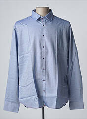 Chemise manches longues bleu SEIDEN STICKER pour homme seconde vue