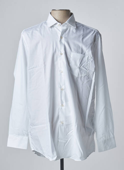 Chemise manches longues blanc PIERRE CARDIN pour homme