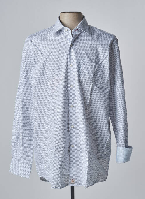 Chemise manches longues blanc PIERRE CARDIN pour homme