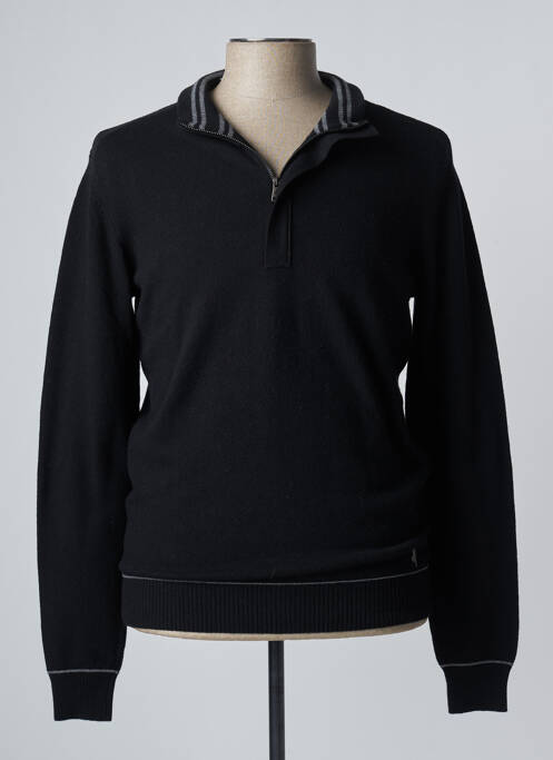 Pull noir MCS pour homme