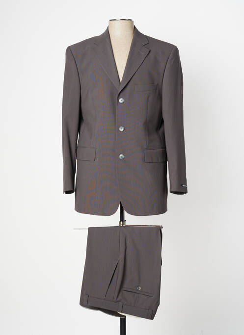 Costume de ville gris BRUNO SAINT HILAIRE pour homme